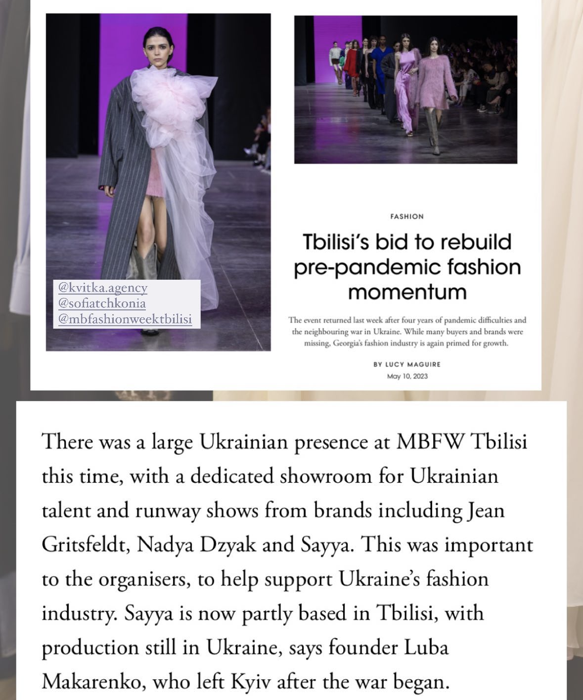 MBFW Tbilisi